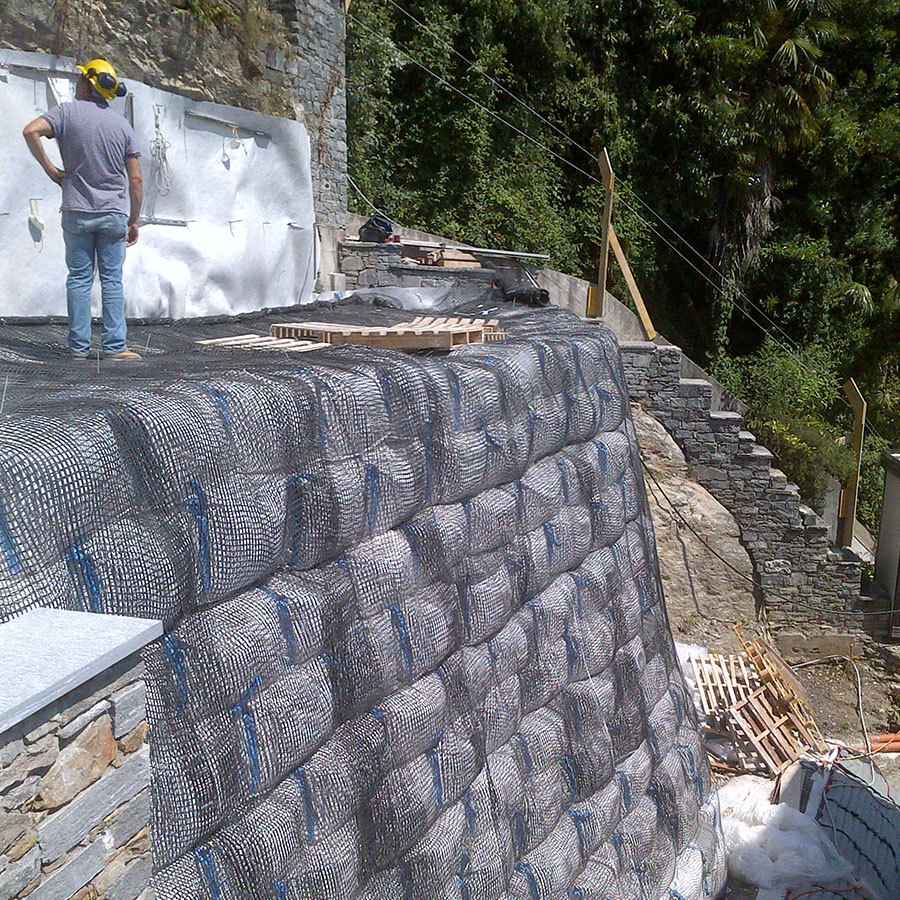 inverdimento terre armate leggere ripristino scarpate perlite espansa