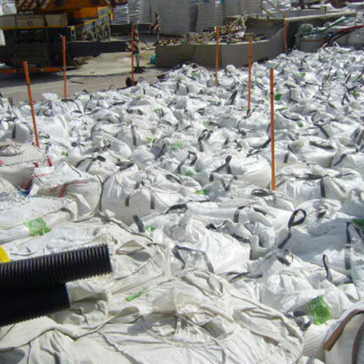 posa sacconi di Igroperlite riempimenti alleggeriti