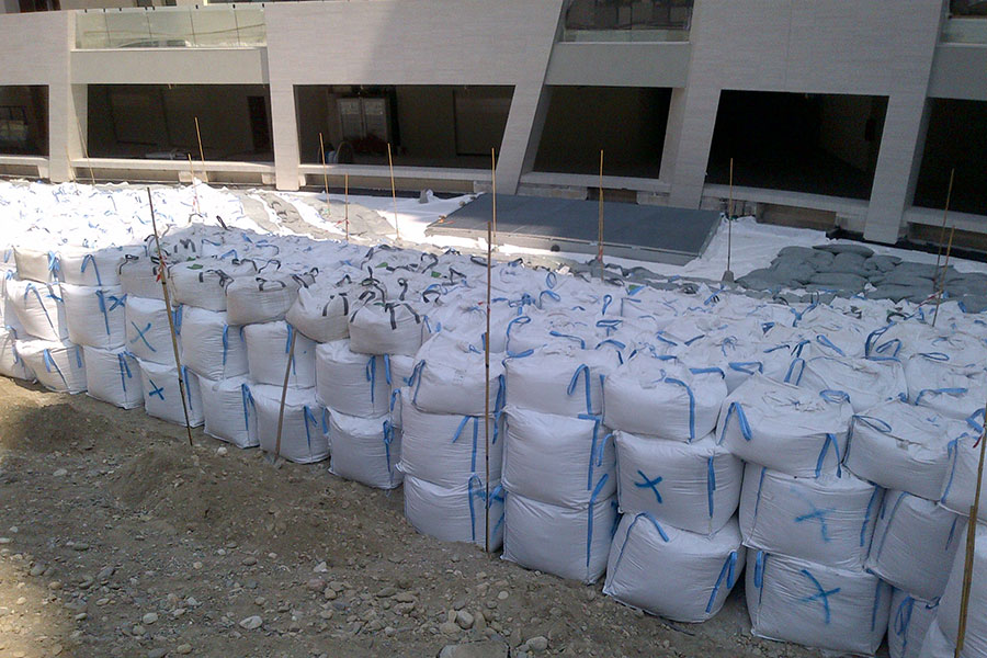 riempimenti alleggeriti a base perlite espansa per interventi di geotecnica