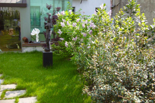 tetto giardino intensivo Perliroof - Perligarden con piccoli alberi e grandi arbusti - stabile residenziale - Milano